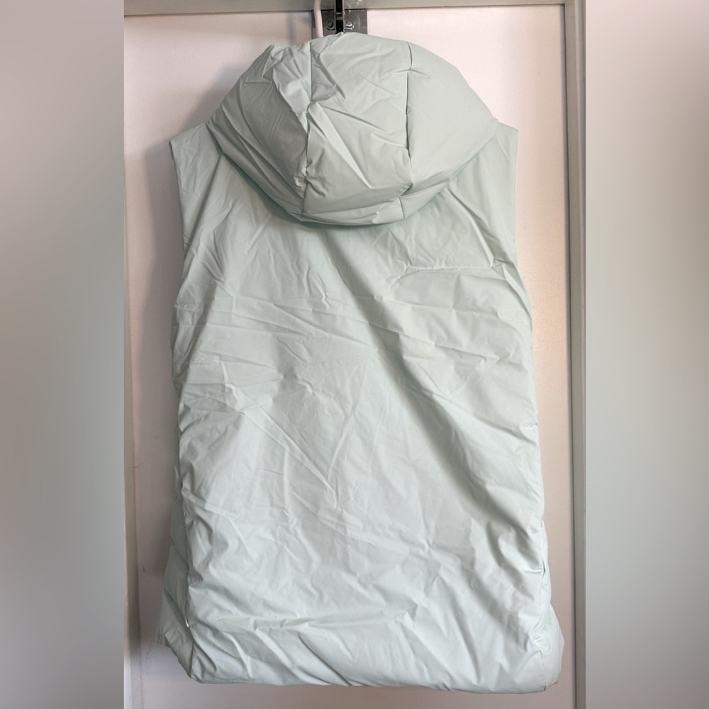 NWT RAINS Mineral Green Loop Vest Puffer XS - Picture 3 of 13